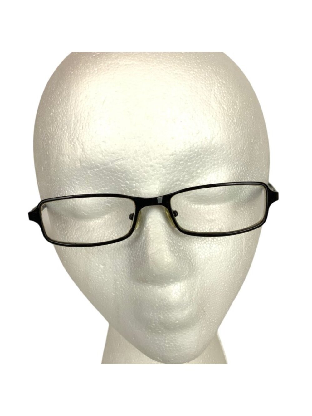 Dolce & Gabbana Black Metal Rectangle Eyeglass Frames 49 16 135